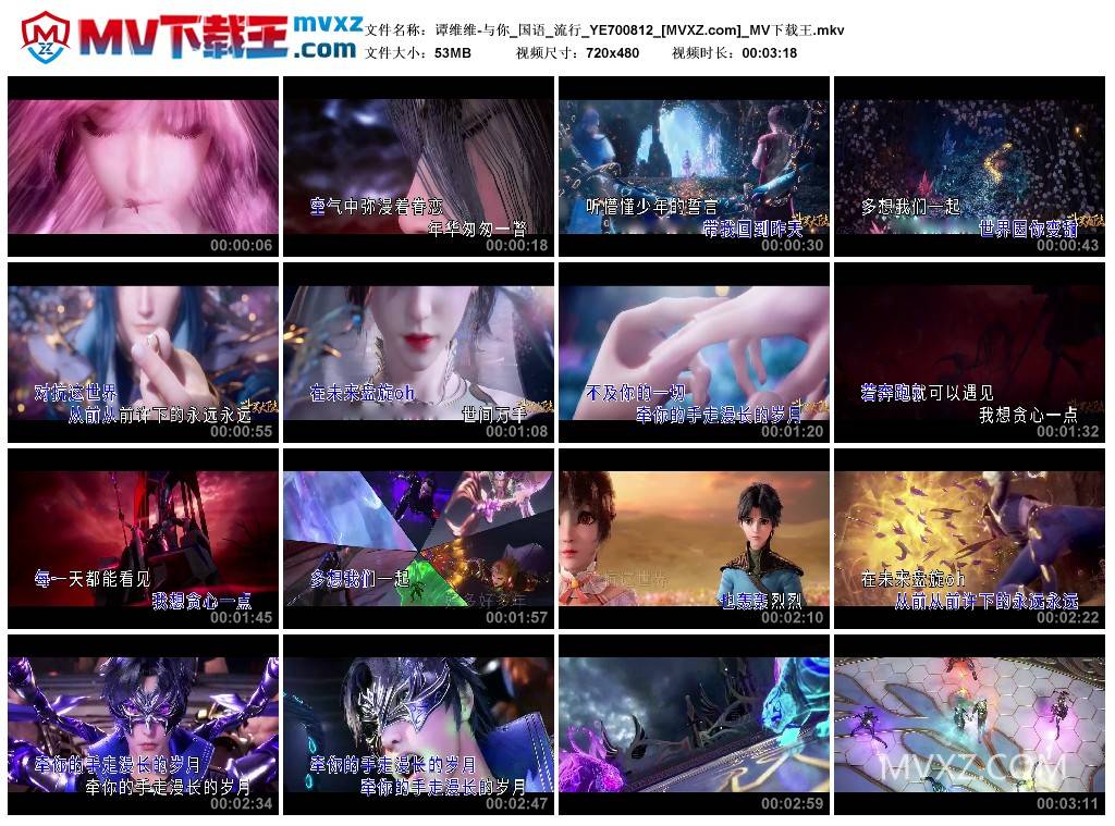 谭维维-与你_国语_流行_YE700812